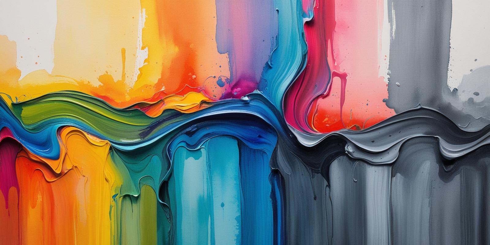 Watercolor canvas symbolizing creative burnout and emotional overload