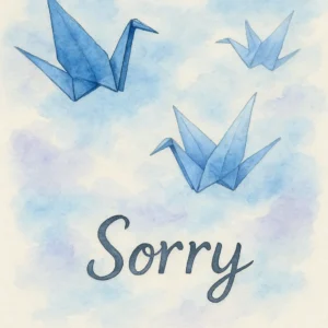 Saying Sorry: How a Small Word Heals Big Hurts